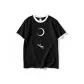 Black with White Edge