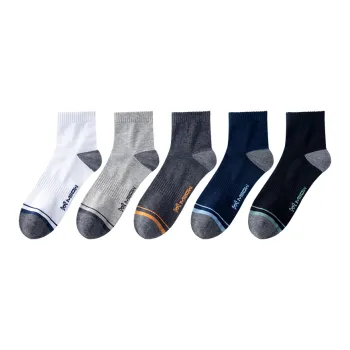 MIIOW Mid Calf Socks Men's 5 Pack