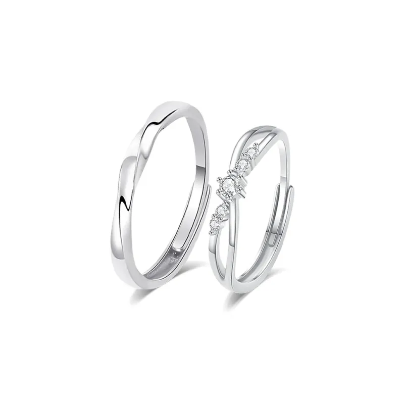 MISS TOOYA S999 Fine Silver Rings Unisex-0