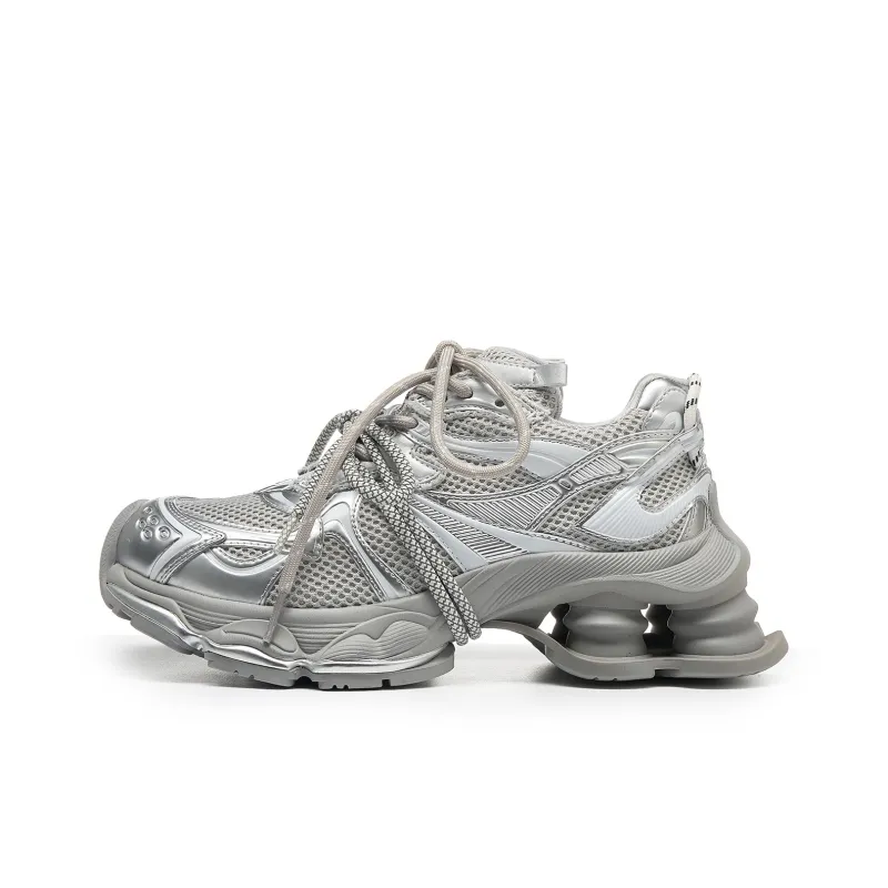 LEECAT STUDIO Abrasion Resistant Coverage Lightweight Low Top Chunky Sneakers Women's-7