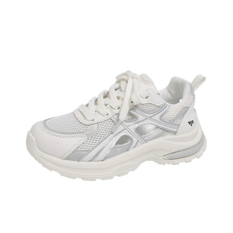 NANJIREN Abrasion Resistant Coverage Support Lightweight Low Top Chunky Sneakers Women's-0