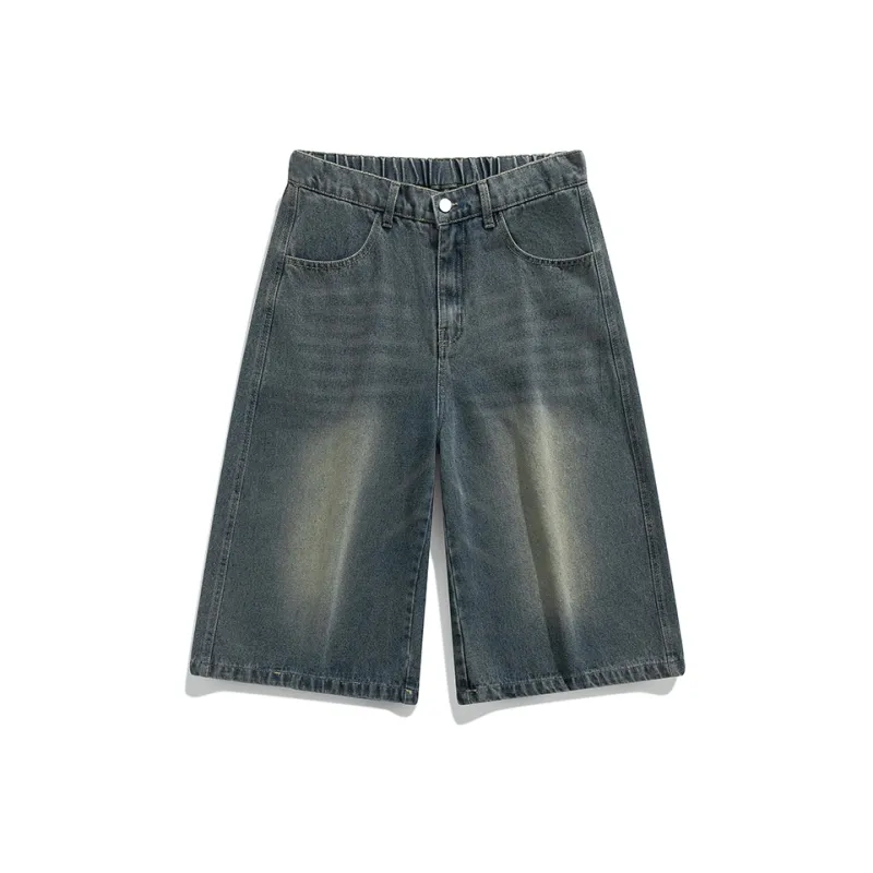 ALI THE FOX Denim Shorts Unisex-0