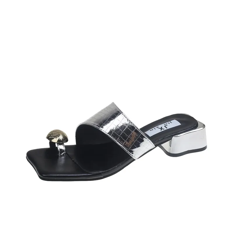 Alxnan Rubber Sole Slip Resistant Slide Slippers Women's-6