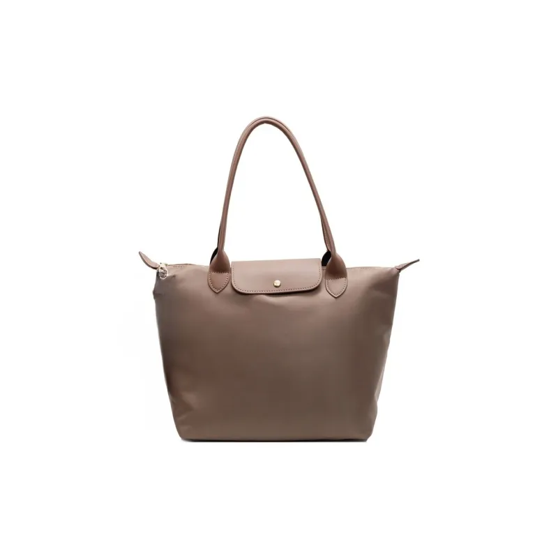 Yalu Fabric Handbag, Shoulder Bag Women's White/Khaki/Black-5