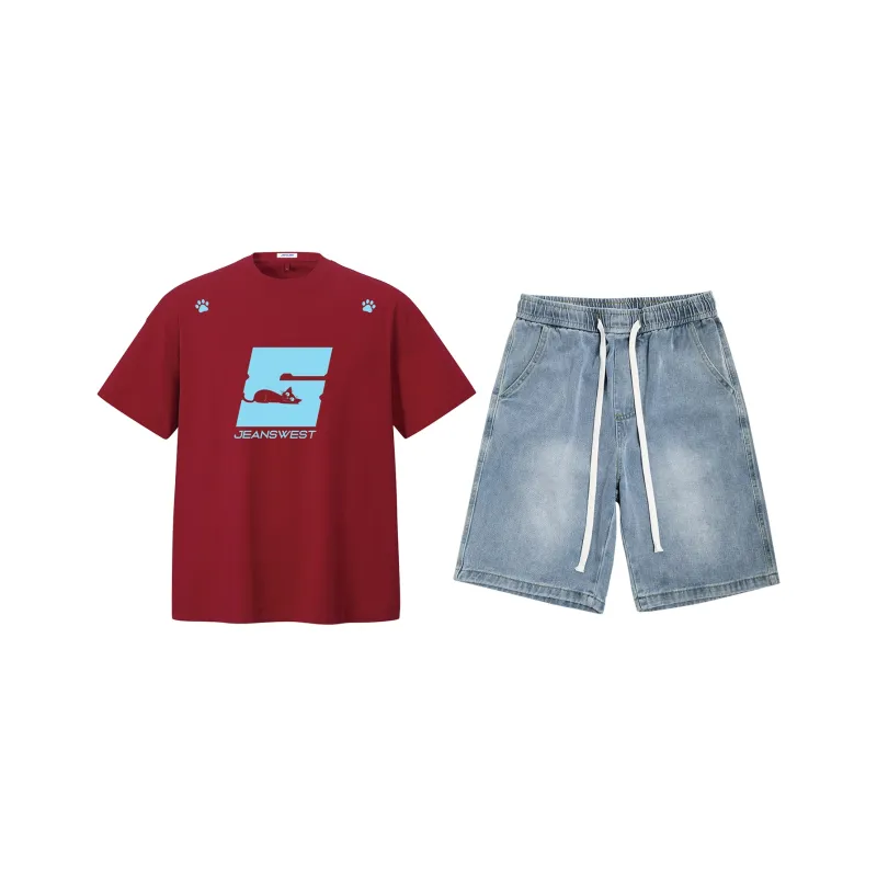 JEANSWEST Casual Sportswear Unisex-42