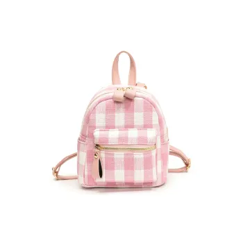 WXRX PU Backpack Women's Pink/Blue