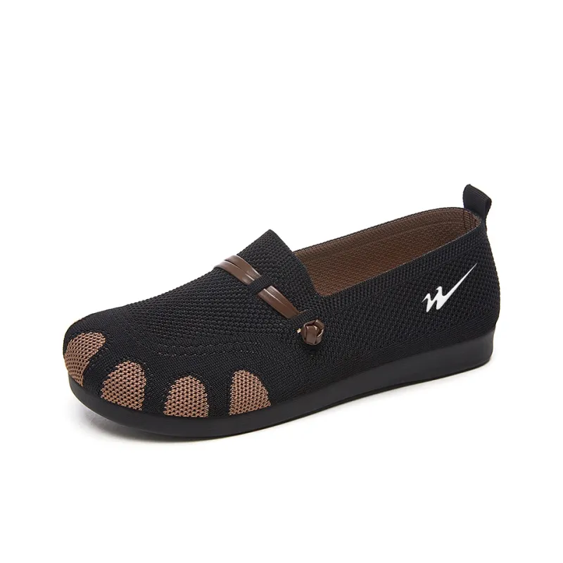 DOUBLE STAR 88 Flyknit Breathable Abrasion Resistant Slip Resistant Low Top Casual Shoes Women's-15