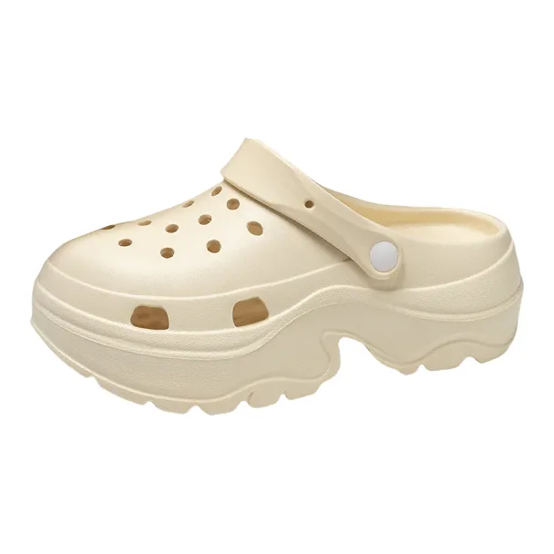 Love Of Wormwood Summer Slip Resistant Students' Eva Squashy And Bouncy Feeling Closed Toe Dormitory Home Slippers-8