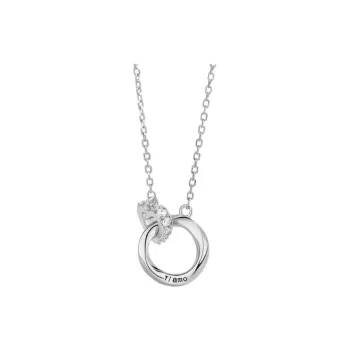 Regalrose 925 Sterling Silver Necklaces Women's Silver