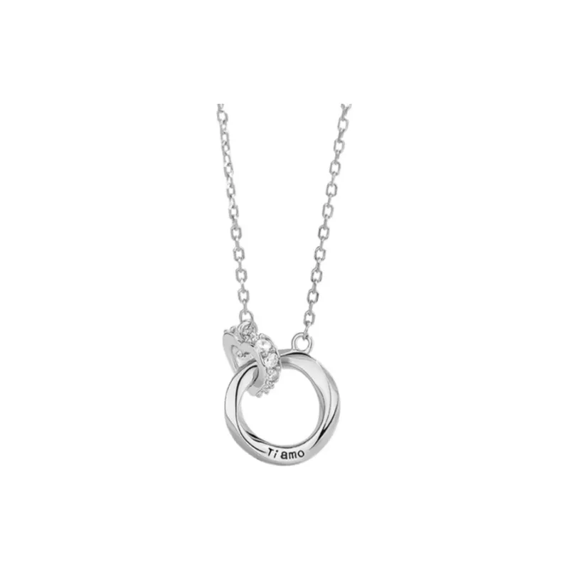 Regalrose 925 Sterling Silver Necklaces Women's Silver-0