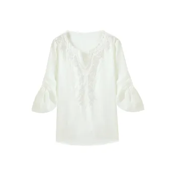 Hang Yi Court Shirts Women's White