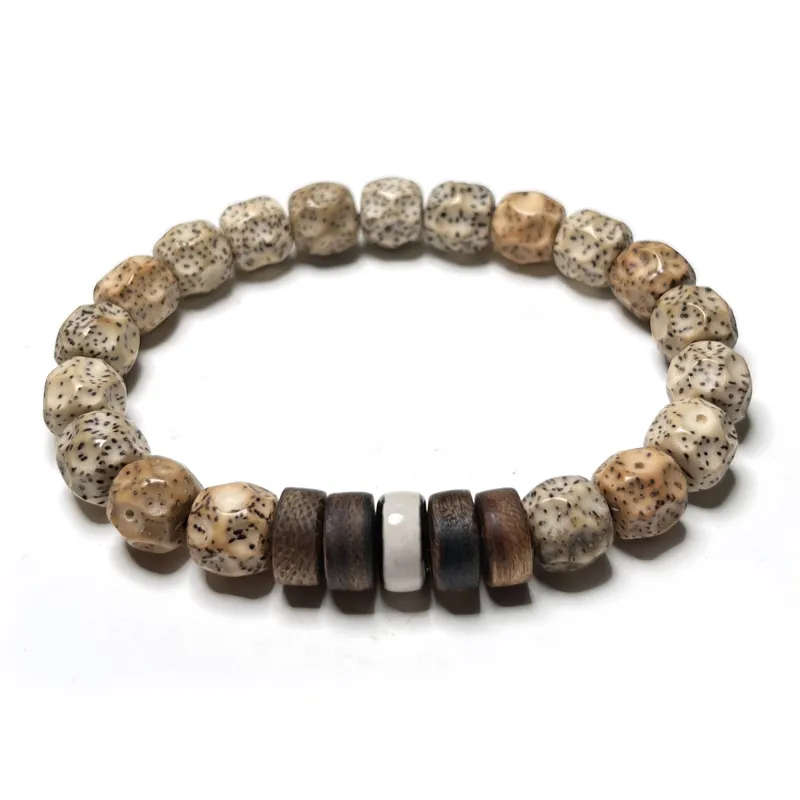 CUIJING Star Moon Bodhi Seeds Bracelets Unisex-0