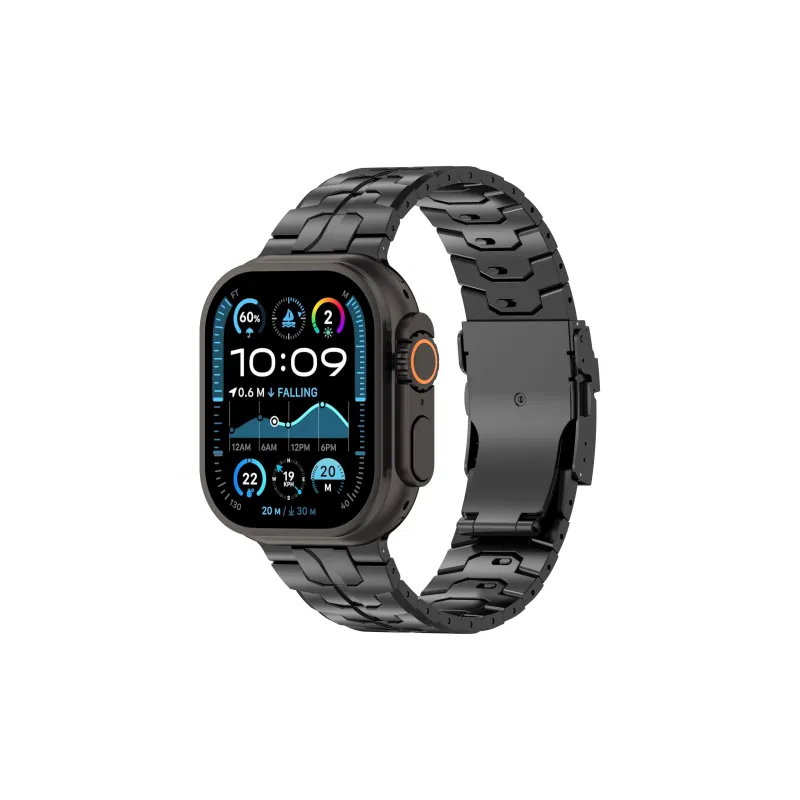 KVZUVUU Apple Compatibility Watch Band Metal-7