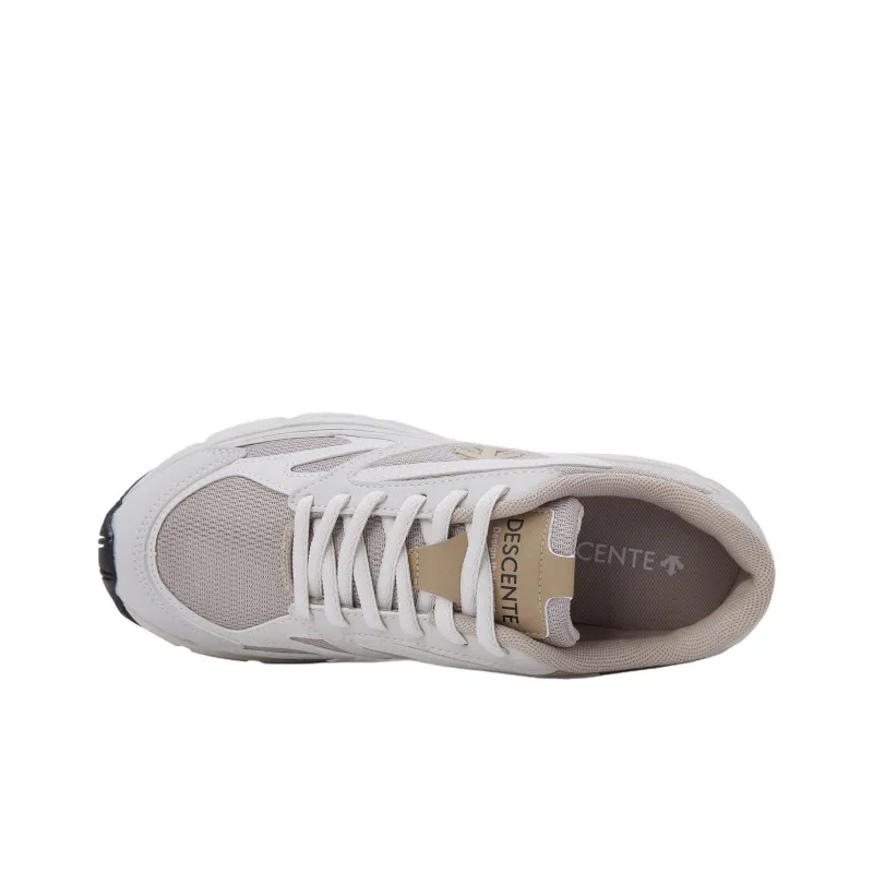 DESCENTE Ranger 2000 Anti Slip Wear Resistant Low Top Casual Running Shoes Unisex Beige-3