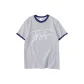 White Gray Navy Blue Edge