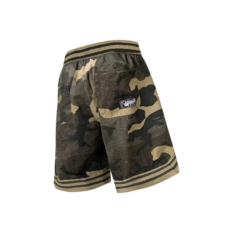 FFOMKE Sports Shorts Unisex All Over Print Camouflage-1