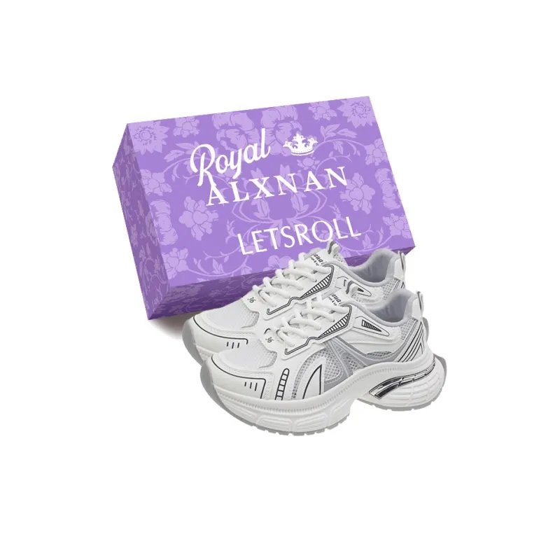 Alxnan Breathable Low Top Chunky Sneakers Women's-0