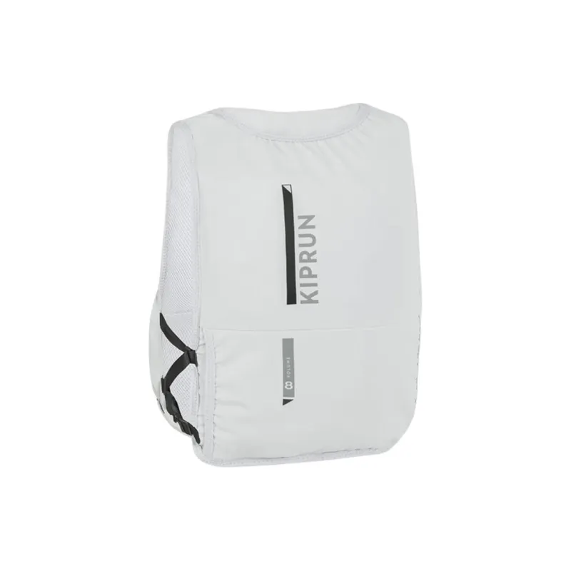 DECATHLON Polyester Water Bottle Backpack Unisex Silver Gray-1