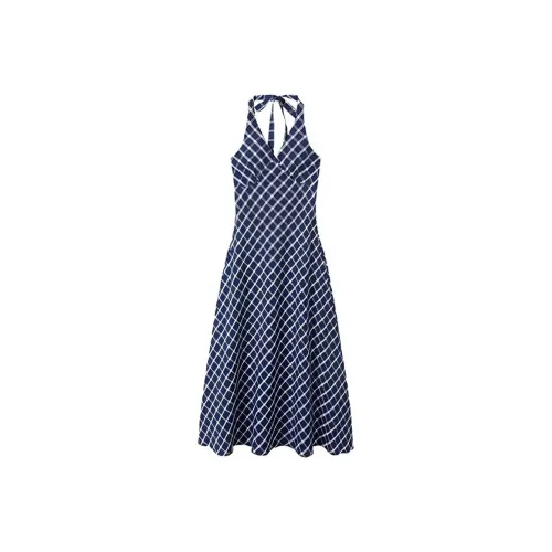 PLANE DRIFT Slip Dresses Women's Plaid Dress
