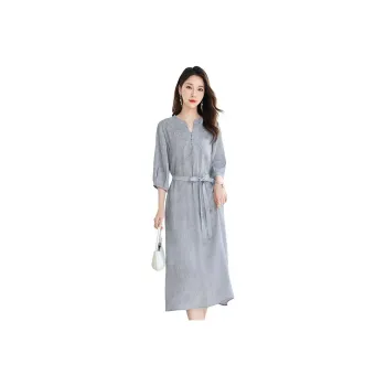 Yi Mengyuan Short Sleeved Dress Women's