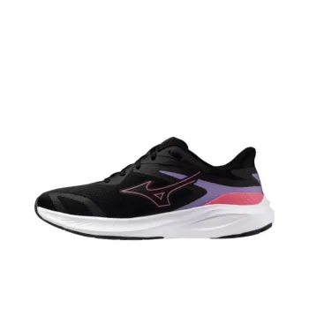 Mizuno ENERZY RUNNERZ Anti Slip Wear Resistant Low Top Running Shoes Women's Black Purple Pink
