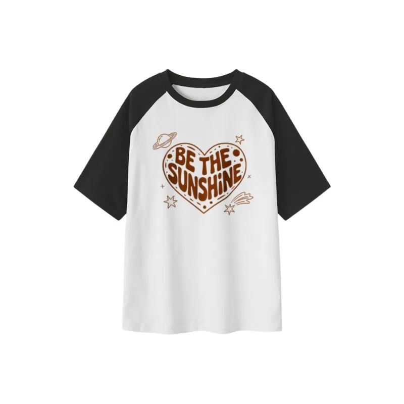FAIRWHALE Drop Shoulder Sleeve T Shirt Women's-4
