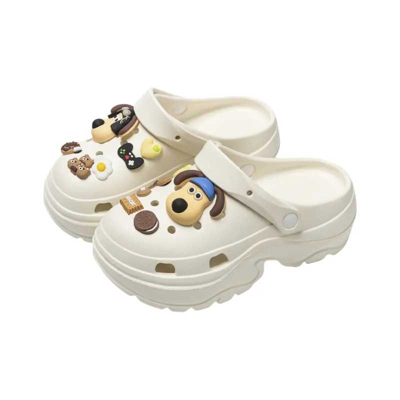 Love Of Wormwood Summer Slip Resistant Students' Eva Squashy And Bouncy Feeling Closed Toe Dormitory Home Slippers-36
