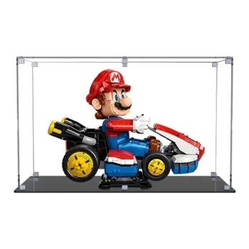 KGBOX 72037 Mario Go Kart Mario Acrylic Display Case Storage Dust Cover Model Accessories