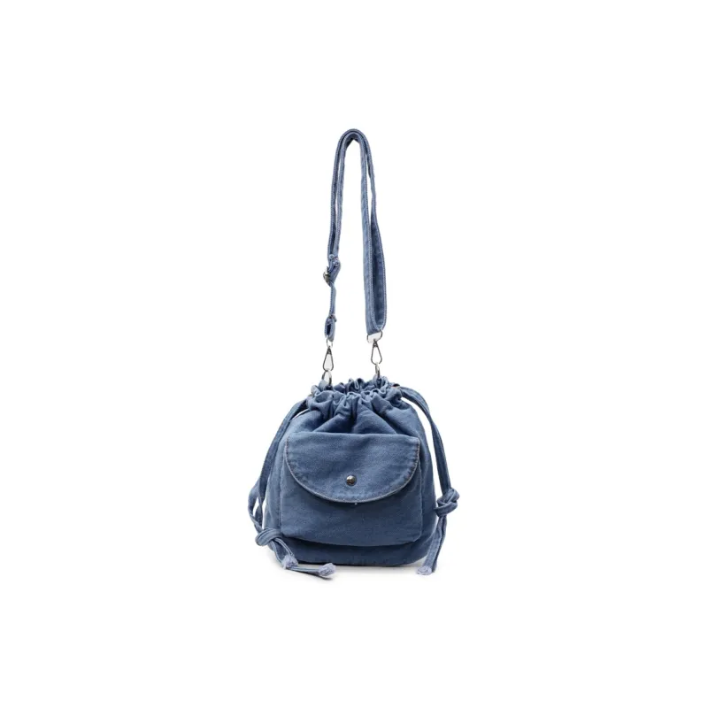 GOBLIN SHARKS 1759 Fabric Crossbody Bag, Shoulder Bag Regular Women's Dark Blue/Black/Light Blue-6