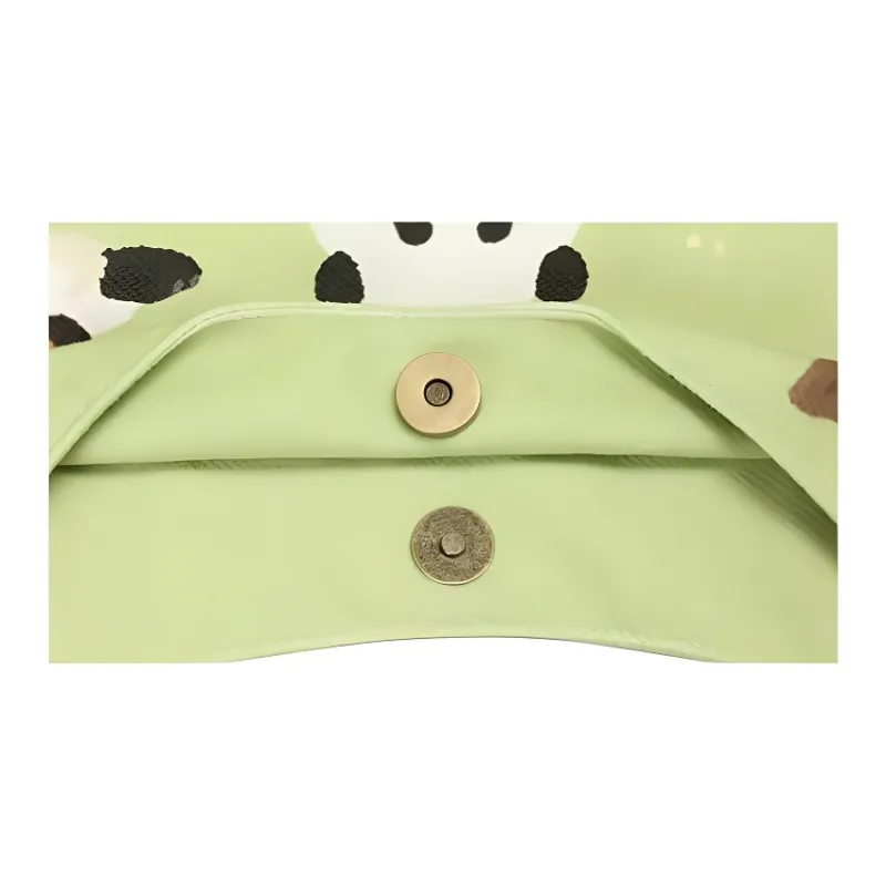 NEARAY Bichai, Collaboration Polyester Shoulder Bag, Handbag Tubas Unisex Green-2
