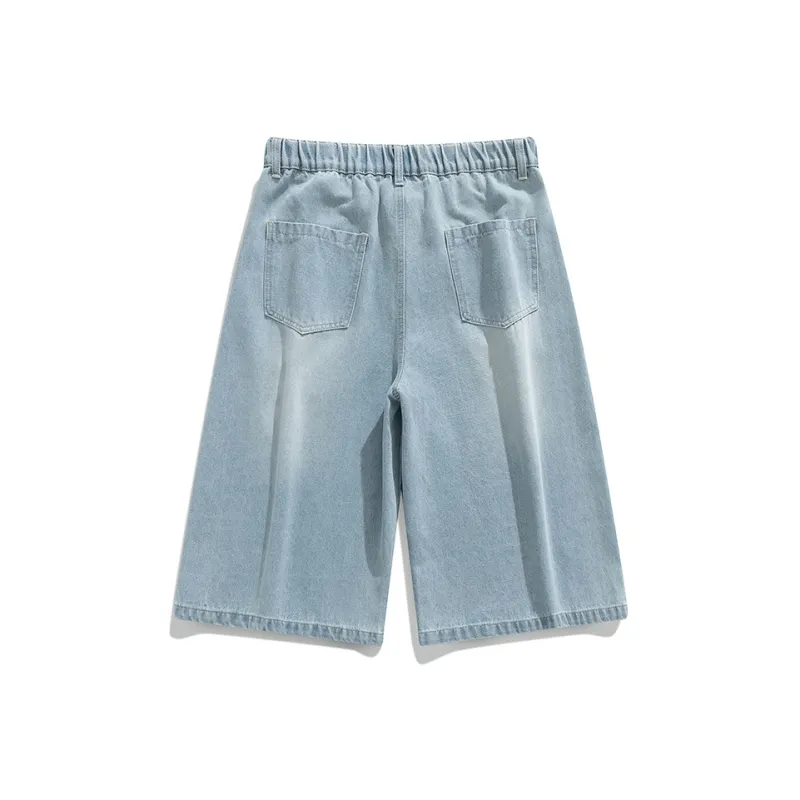 ALI THE FOX Denim Shorts Unisex-11