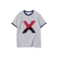 White Gray Navy Blue Edge