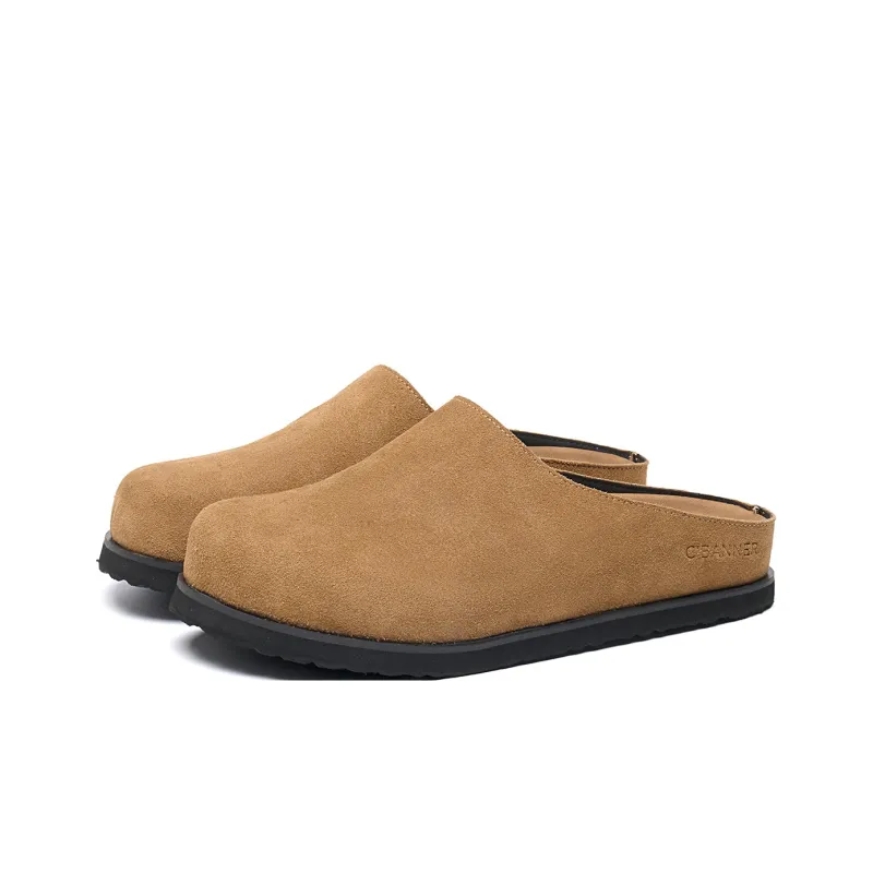 C°BANNER Closed Toe Slippers Men's Earth Yellow-1