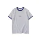 White Gray Navy Blue Edge