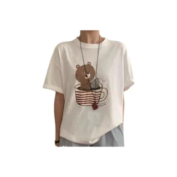 Dior Beauty Drop Shoulder Sleeve T Shirt Women's