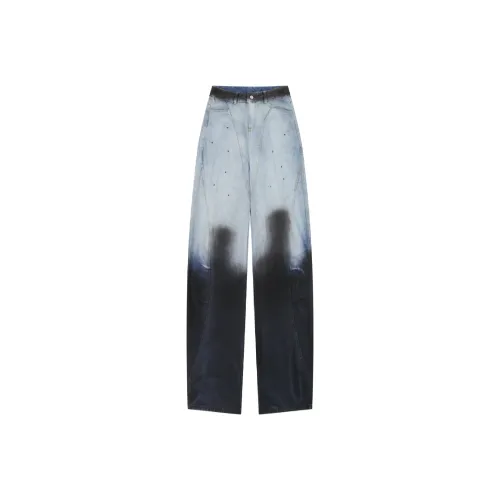 LA'T.WEEKEND Jeans Unisex Gradient Blue