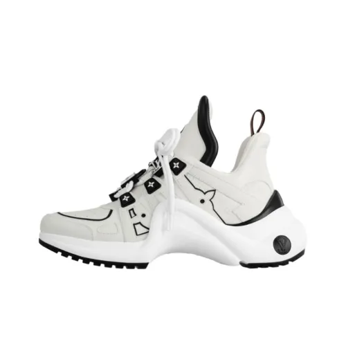 LOUIS VUITTON Archlight Low Top Chunky Sneakers Women's White