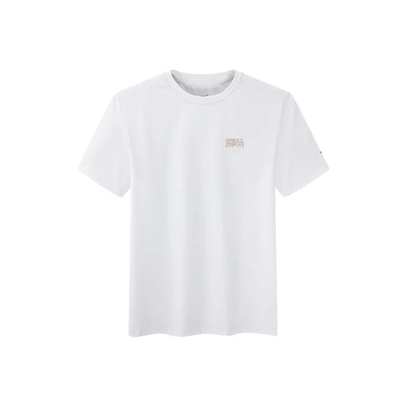 Erke Variety Training Collection T Shirt Men's True White-0