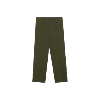 Alexander McQueen Casual Pants Men Army Green