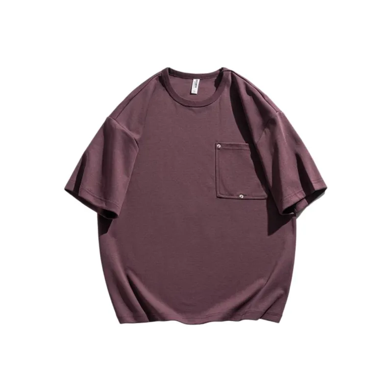 ENEESSI Drop Shoulder Sleeve T Shirt Women's-5