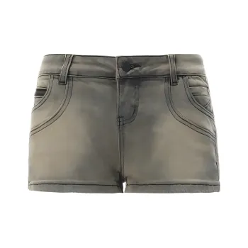OROI Denim Shorts Women's Nostalgic Blue Shorts