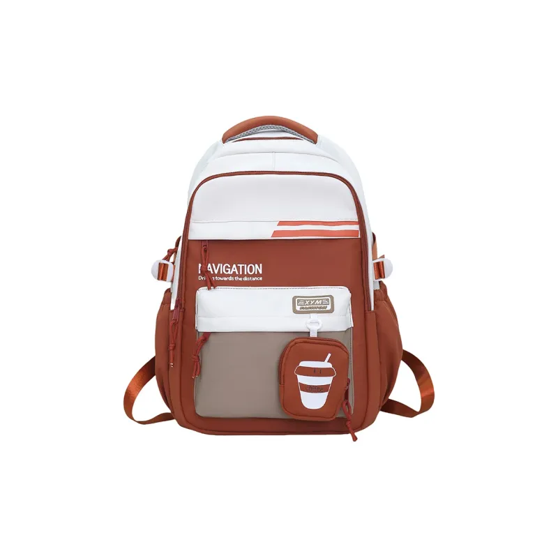 Yalu Nylon Backpack Unisex Multicolor-9