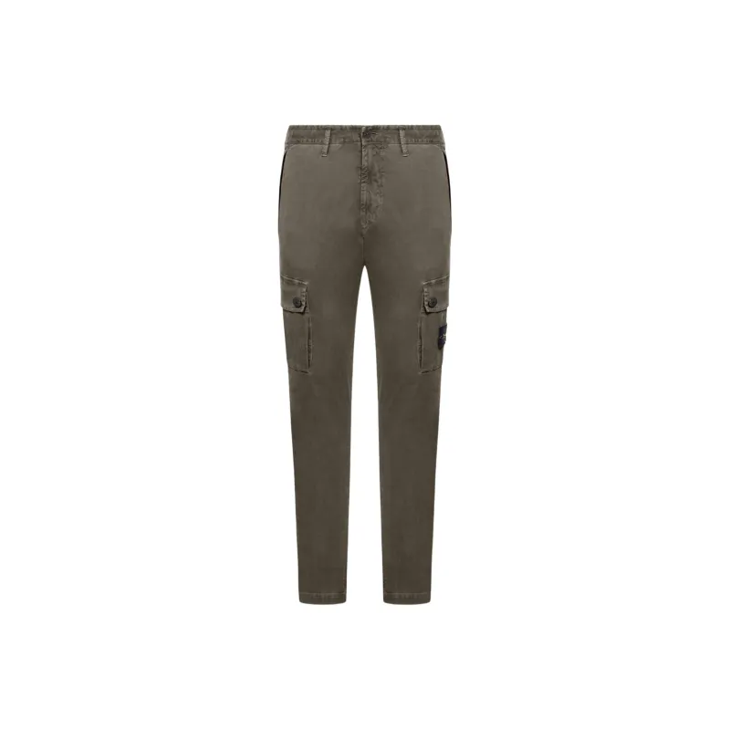STONE ISLAND Compass patch Cargo Trousers-0