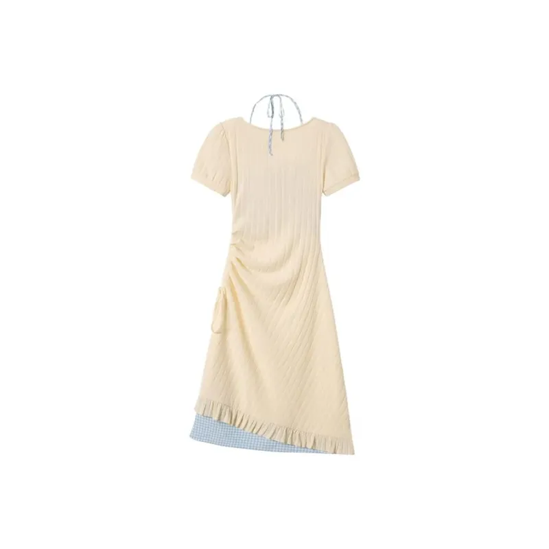 Pa33word Short Sleeved Dress Women's-12