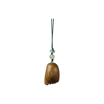 FANGYUANXIAOFU Green Sandalwood Pendants Unisex