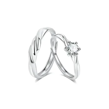 MISS TOOYA S999 Fine Silver Rings Unisex