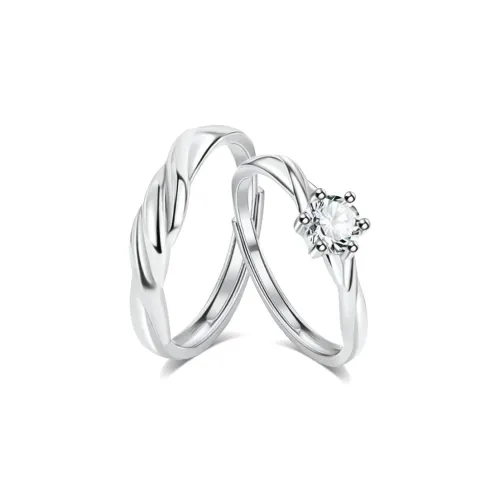 MISS TOOYA S999 Fine Silver Rings Unisex