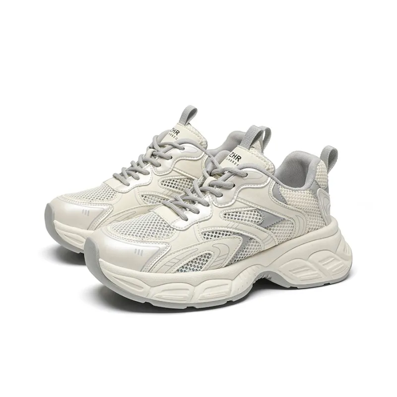 ZHR Moon Shadow Abrasion Resistant Low Top Chunky Sneakers Women's-5