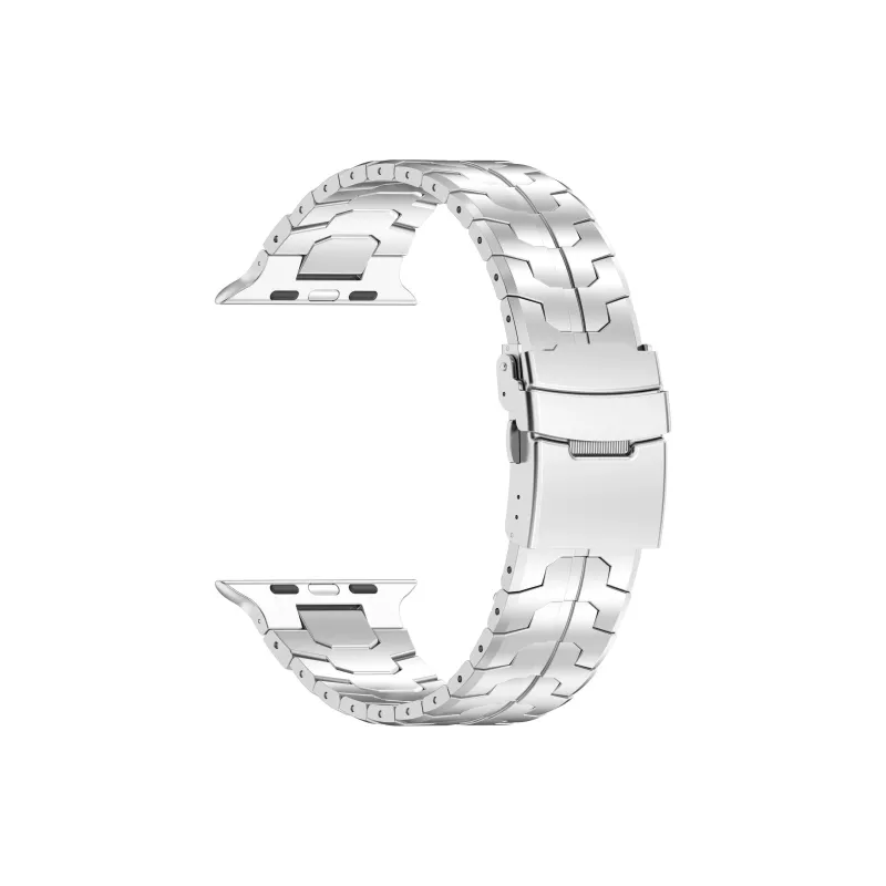 KVZUVUU Apple Compatibility Watch Band Metal-5