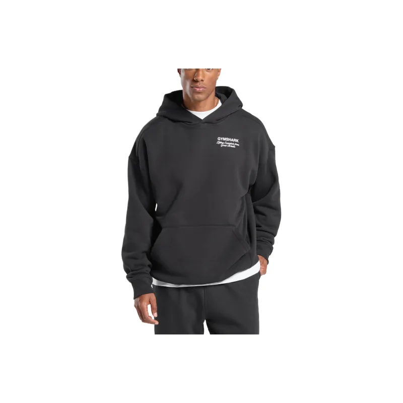 GYMSHARK British Iron Hoodie Sweatshirt Men's-0